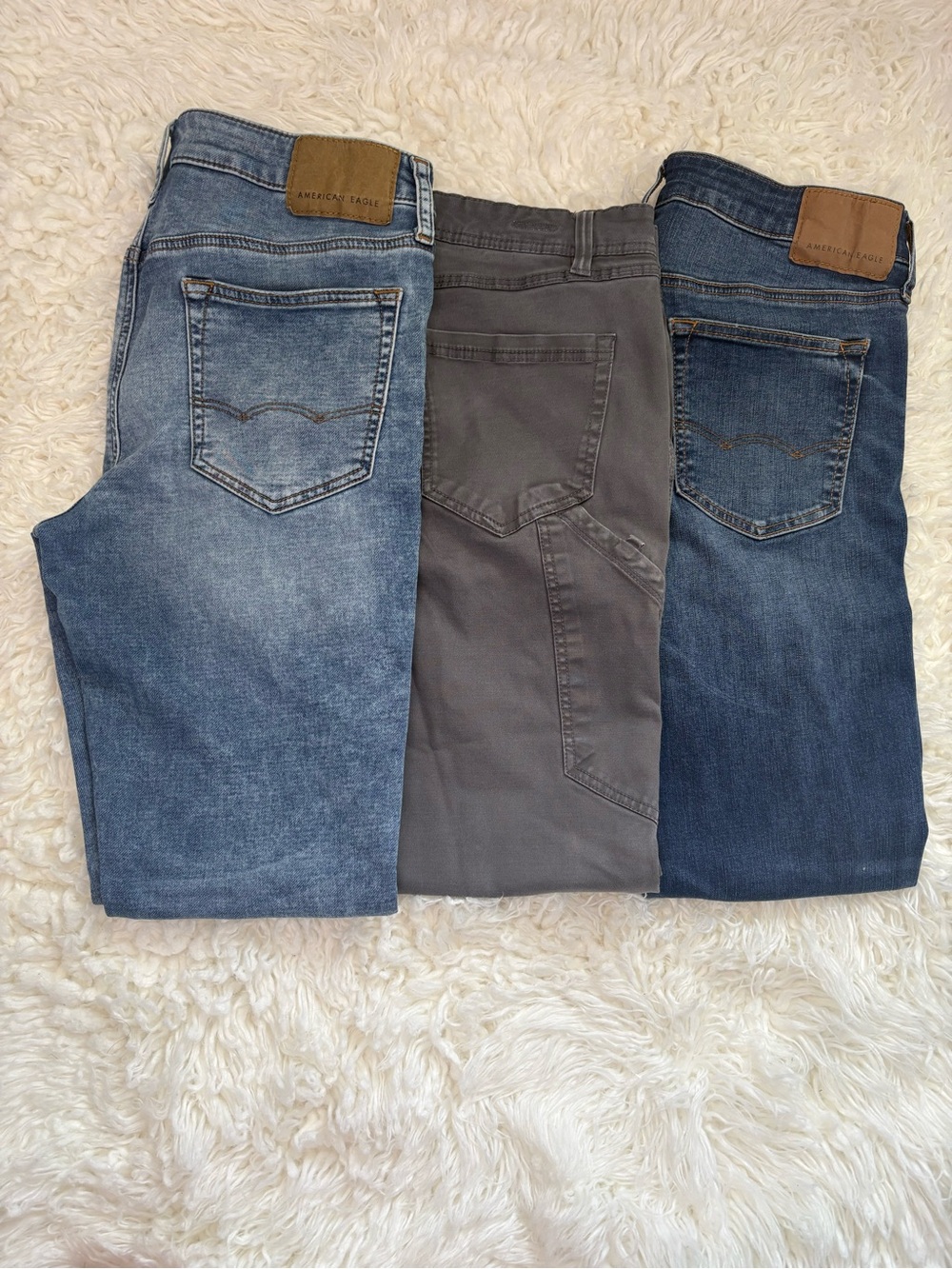 ✨ PREMANIUM CASUAL TRIO ✨ Men's 3-Piece American Eagle & Weatherproof Bundle (32